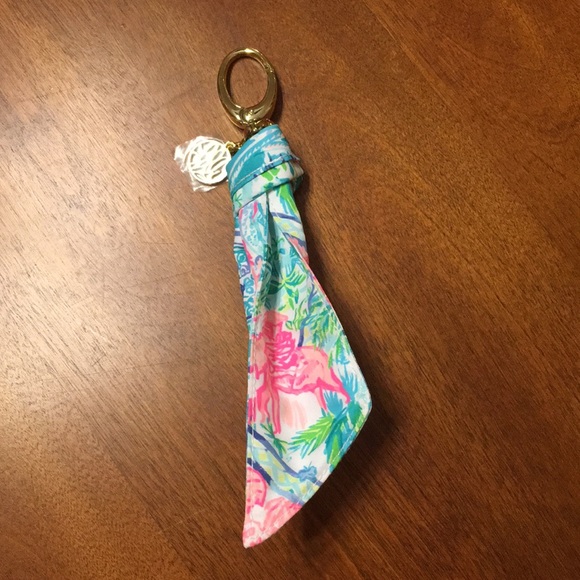 Lilly Pulitzer Other - LILLY PULITZER scarf key fob